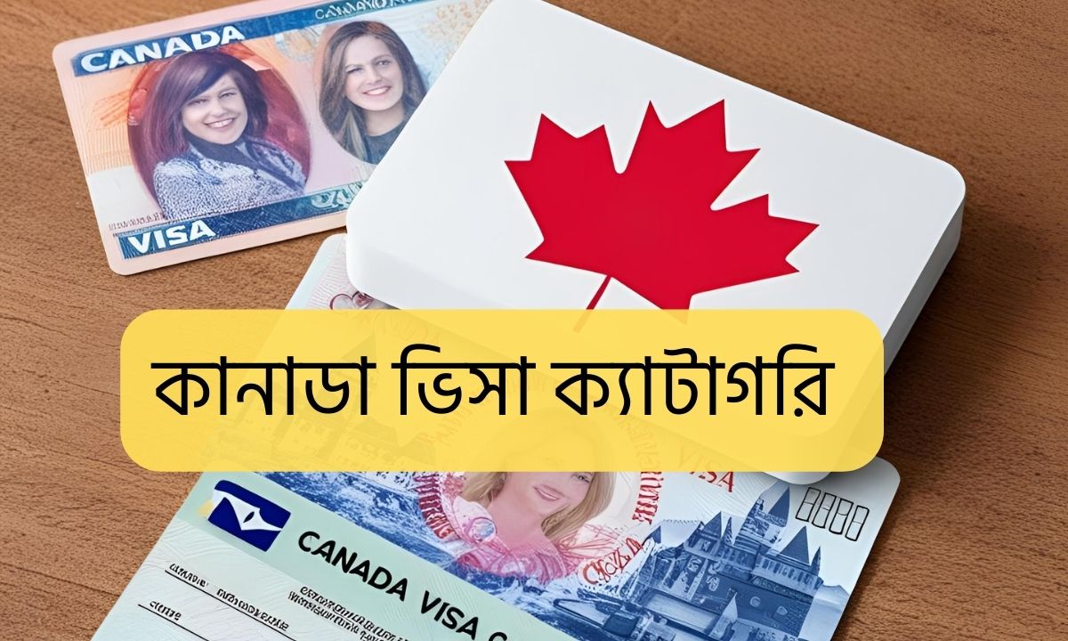 কানাডা ভিসা ক্যাটাগরি